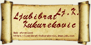 Ljubibrat Kukureković vizit kartica